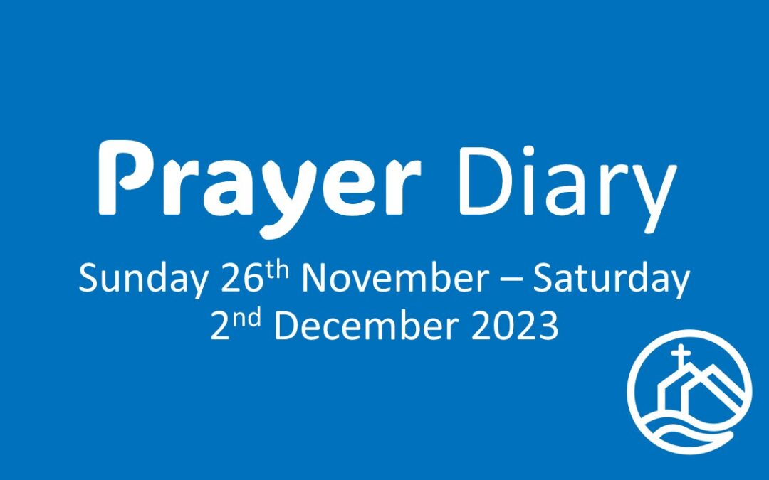 Prayer Diary Sunday 26th November